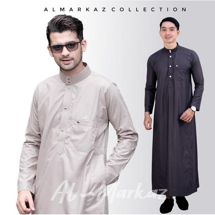 baru  Jubah Pria Muslim Gamis Slimfit "Benzema