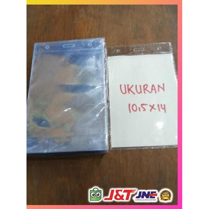 

READY Plastik ID Card / Plastik Name Tag / Tanda Peserta Uk 10,5 x 14 NEW