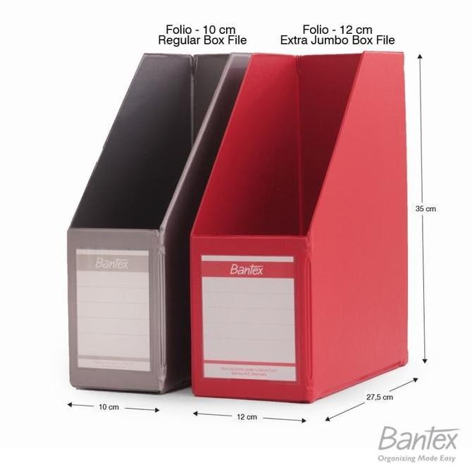 

READY Bantex Box File Extra Jumbo Folio 12cm # 4021 (pcs) NEW