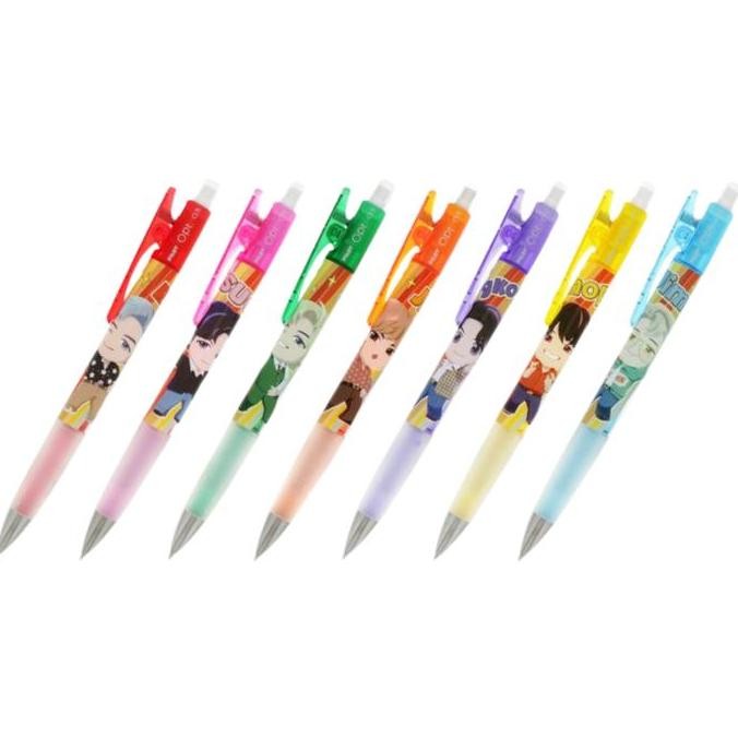 

restock !!! Pilot Opt Shaker BTS TinyTan Mechanical Pencil 0.5mm Limited Edition