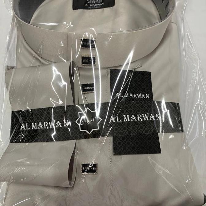 baru  JUBAH HARAMAIN / JUBAH AL MARWAN MANSET