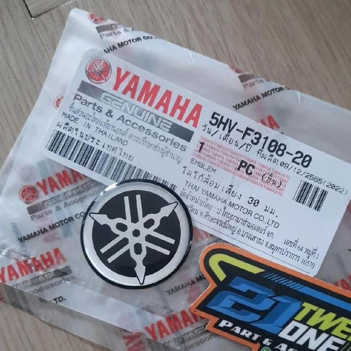 emblem tameng logo yamaha mio lama sporty smile original thailand 5HV