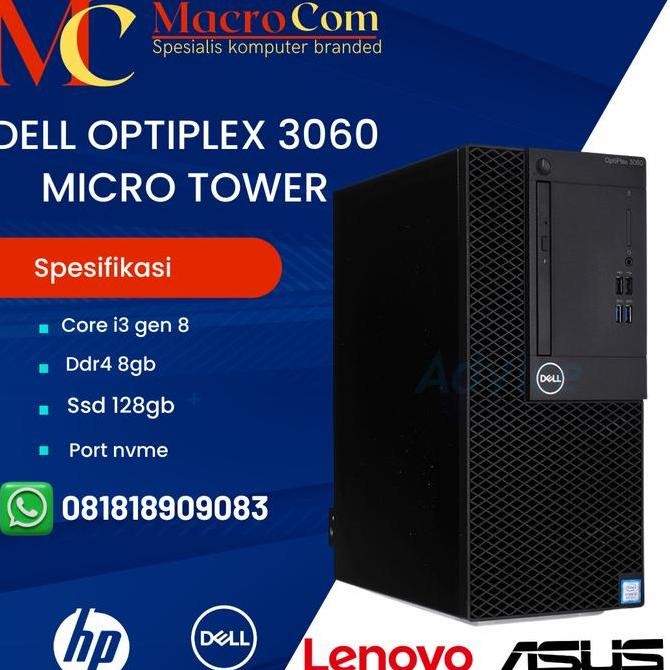 Dell Optiplex Micro Tower New Stok