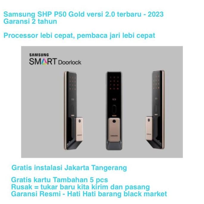 Samsung Smart Door Lock Shs-P50 Terbaik