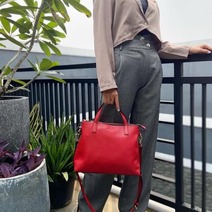 baru Pepari Leather Tote Bag Kulit Sapi Asli PA - 136 Small