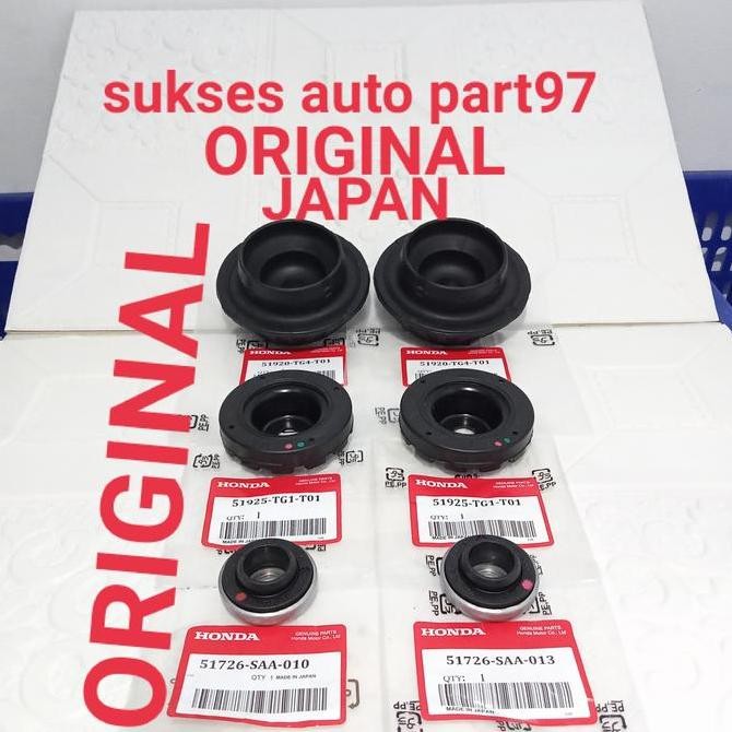 support shock+tatakan+bearing support honda brio mobilio brv hrv 1set