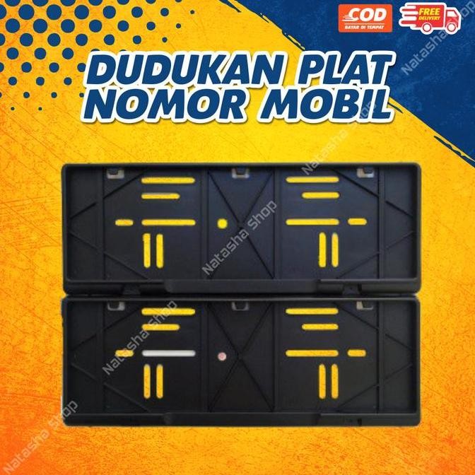 Dudukan Plat Nomor Mobil | Tatakan Plat Nomor | Cover Plat Nomor Mobil Universal