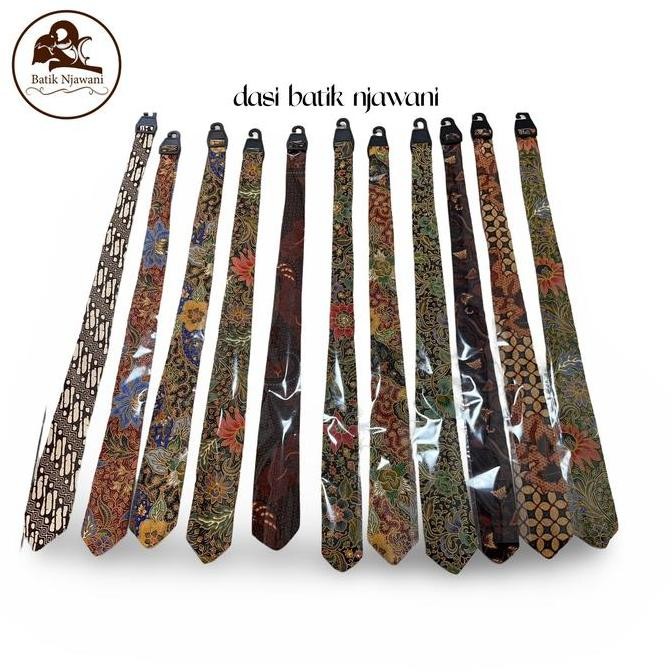 ready Dasi batik tie Dasi Pria Motif Batik Dasi Panjang Batik Dasi Kantor