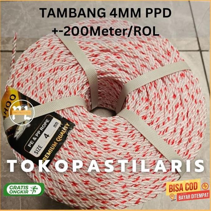 

TAMBANG 4MM PPD / TALI TAMBANG PPD 4MM