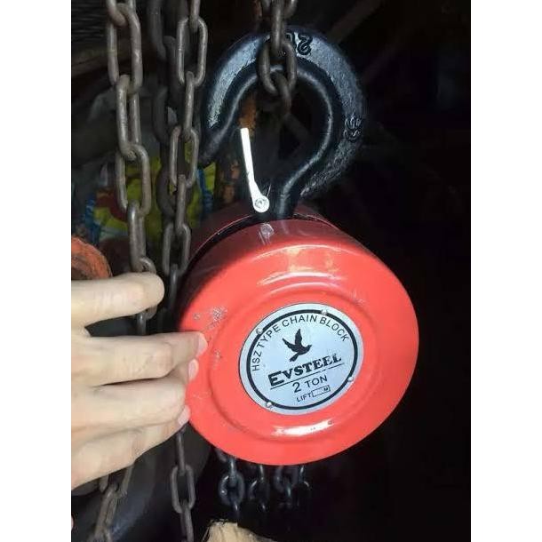 CHAIN BLOCK 2 TON 3 METER TAKEL KATROL KEREKAN 2 TON 3 METER