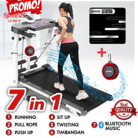 Treadmill Manual Multifungsi Olahraga Fitness Gym Speeds Original