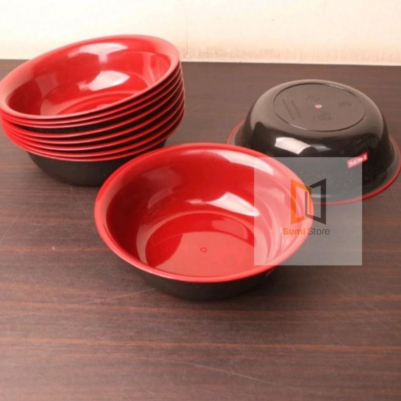 Mangkok Ramen Plastik Mangkuk Jepang/ Mangkuk Ramen Plastik Besar Viral