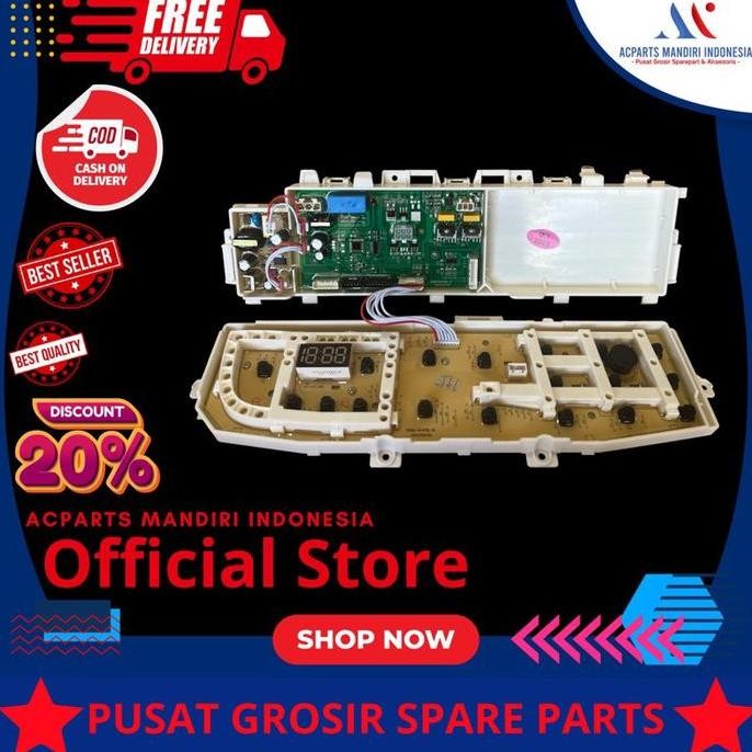 BEBAS ONGKIR - SAMSUNG 12.0kg WA12F5S5, Modul pcb mesin cuci Top Loading