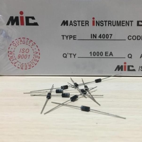 Terbaru (1) DIODA 1A DIODE RECTIFIER 1N4007 1N 4007 IN4007 IN 4007 iwam33 Ayo Order