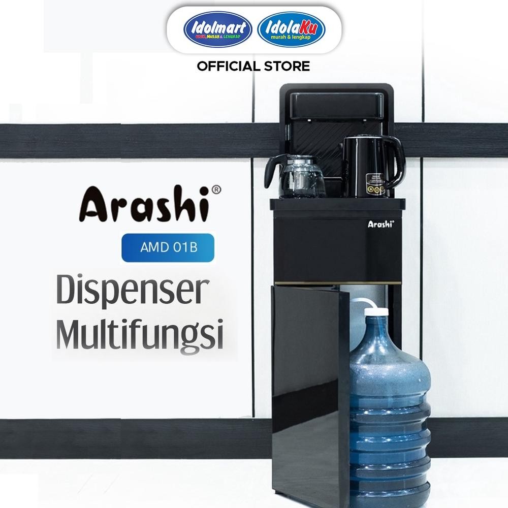 NEW IDOLMART Dispenser Arashi Multifunction AMD 01B / AMD 02BC / ABD 03N / Hot , Warm & Cold / Galon