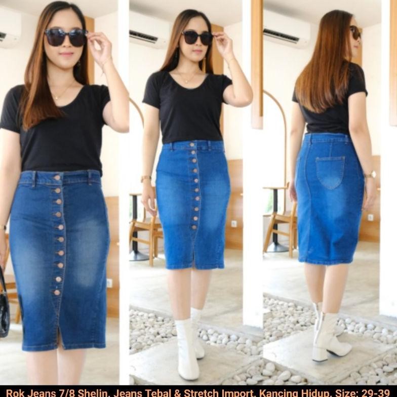 New - Rok Jeans Span 7/8 Shelin