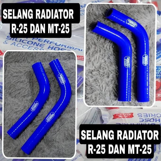 // Radiator Hose Samco R25 Mt25 | Selang Radiator Mt25 R25 Radiator Mr58 //