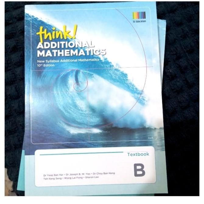 Promo Buku Original Think Additional Mathematics Textbook B Original