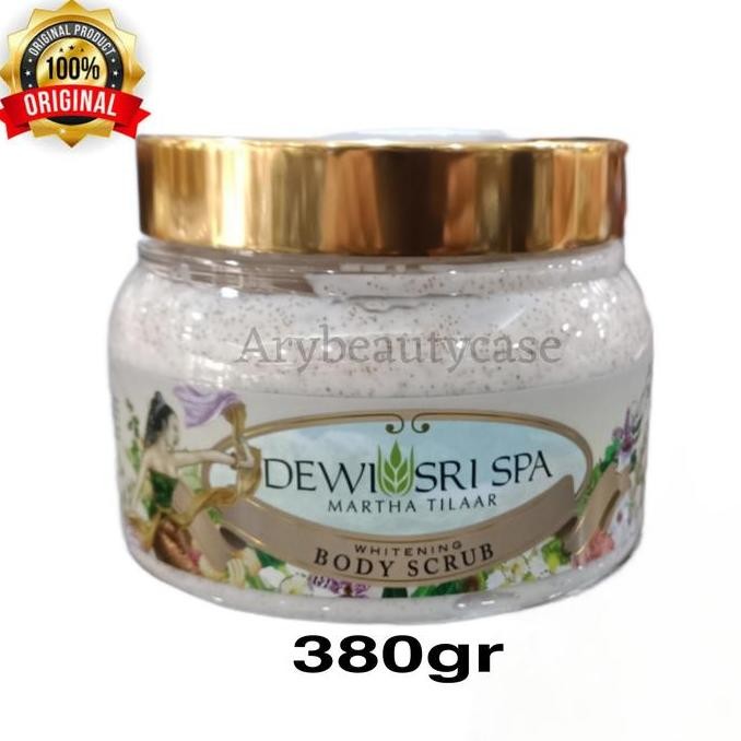 TERBARU Dewi sri spa Martha Tilaar Whitening Body Scrub 380gr lulur Badan BISA GRAB