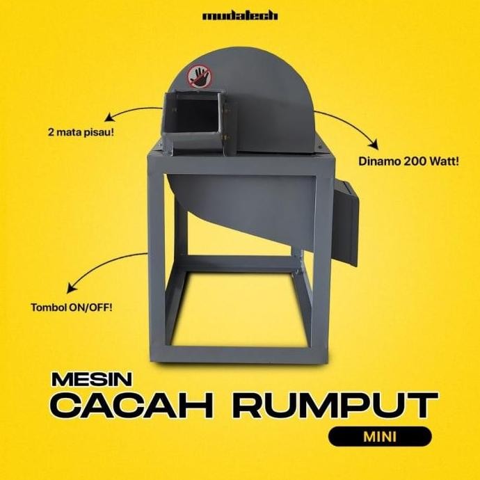 Promo Mesin Pencacah Rumput Otomatis Mesin Cacah Rumput Listrik