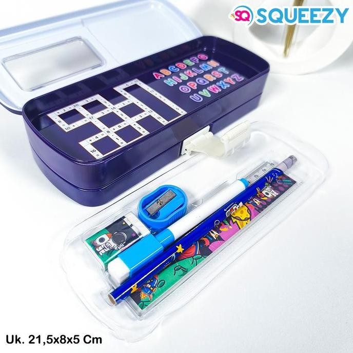 

Up Harga Grosir Per 1Pcs Kotak/Tempat Pensil Kaleng + Isi Karakter Pc-Sq29 Squeezy