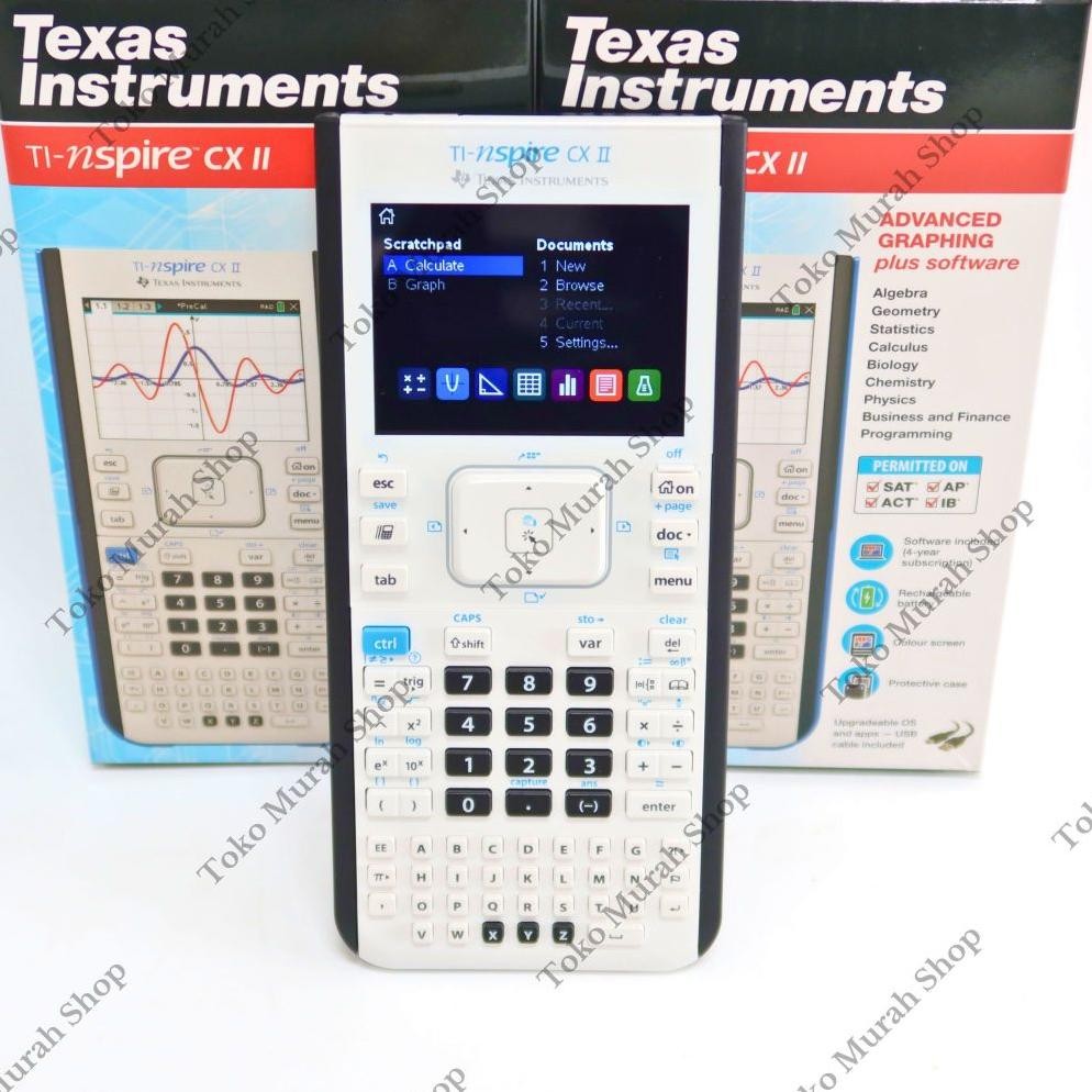 

Kalkulator Grafik Texas Instruments TI-Nspire CX II Graphing Calculator