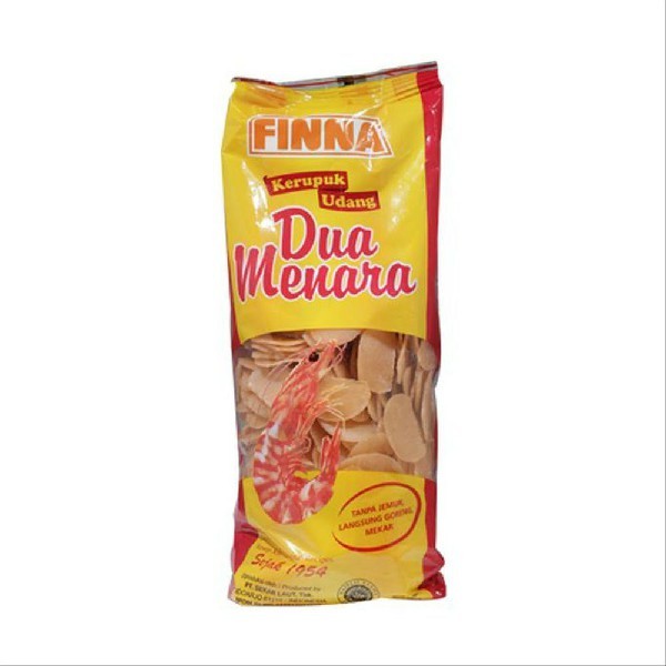 FINNA KERUPUK UDANG DUA MENARA 380 GR