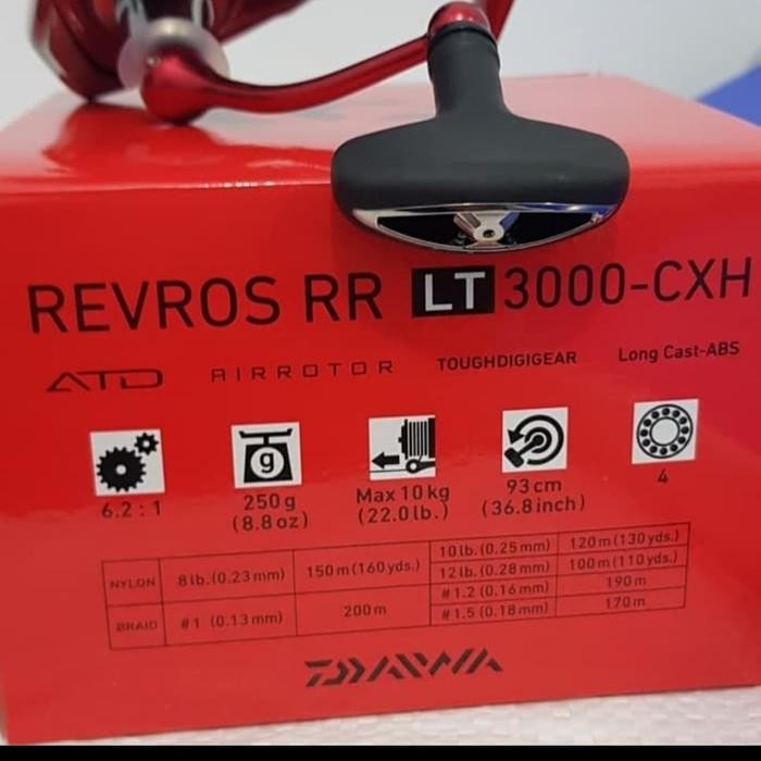 Reel Daiwa Revros Rr 1000 2500 3000 #Gratisongkir