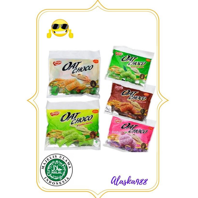 

NARAYA OAT CHOCO GANDUM 400GRAM /COKLAT/VANILA/PANDAN/SWEET POTATO/STRAWBERRY
