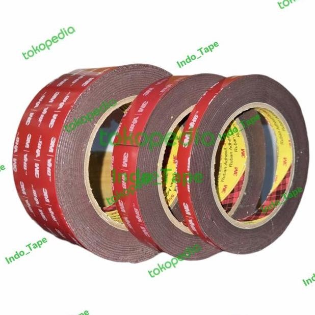 

Double Tape 3M Vhb 4900 Double Tape Merah Peat Serbaguna