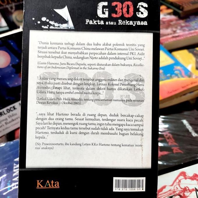 TERBARU Buku Original G 30 S FAKTA ATAU REKAYASA - JULIUS POUR