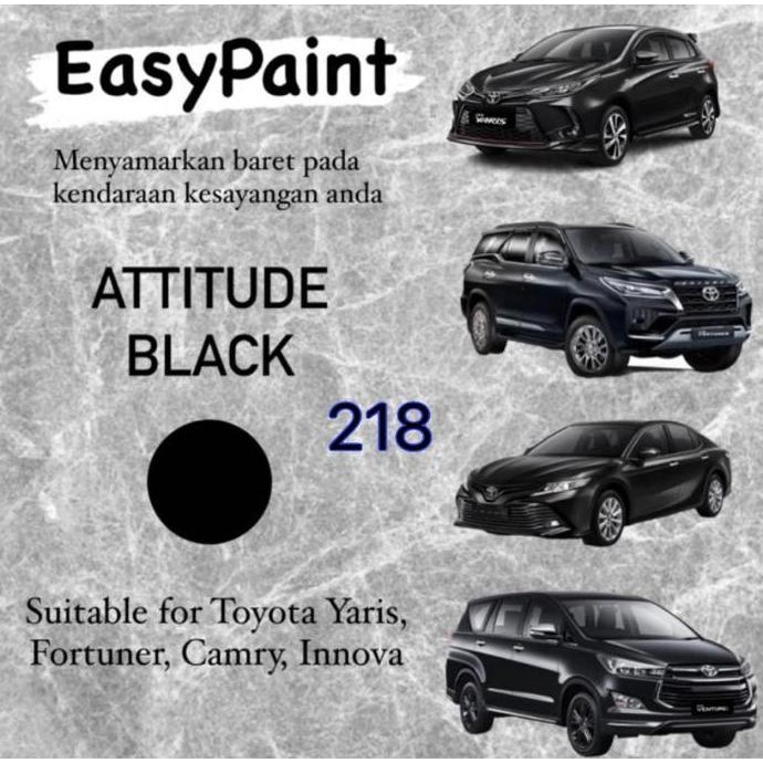 Cat Oles Mobil Attitude Black 218 - Toyota Yaris, Fortuner, Innova