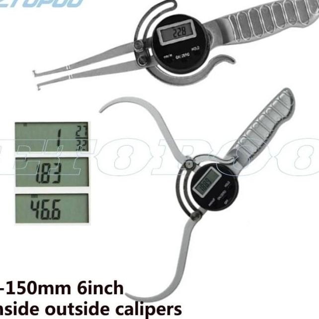 

Fraction Caliper Jangka Inside Outside Dital 6 Divider Luar Dalam