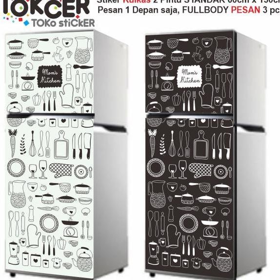 

Stiker Kulkas 2 Pintu Moms Kitchen