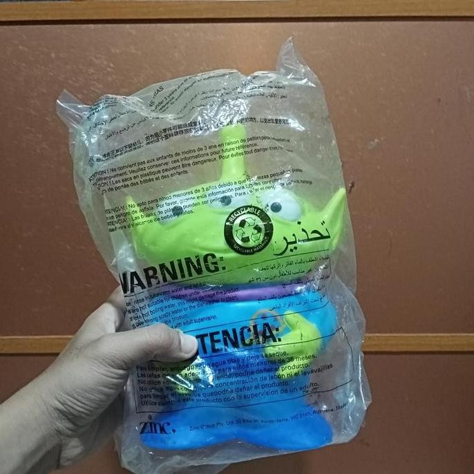 Botol Minum Alien Toy Story Original