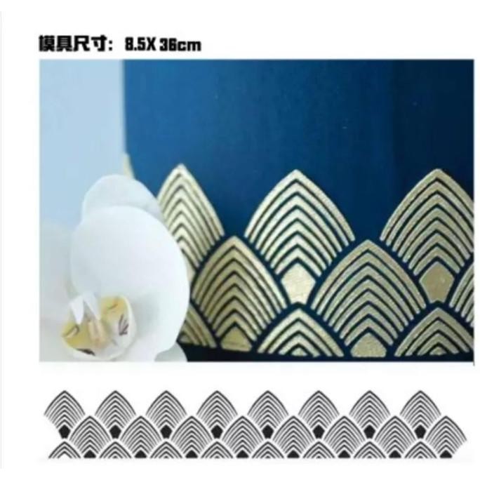 

Cake Stencils Lace Pattern Stencil Cake Dekorasi Kue Pyramid Stencil