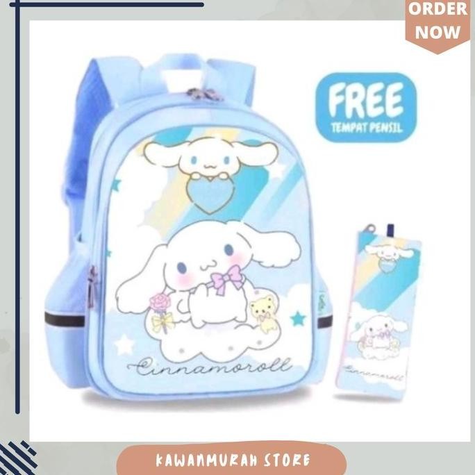 

Spesial Tas Ransel Anak Sekolah Motif Cinnamonroll Lucu / Tas Anak Ungu Sanrio