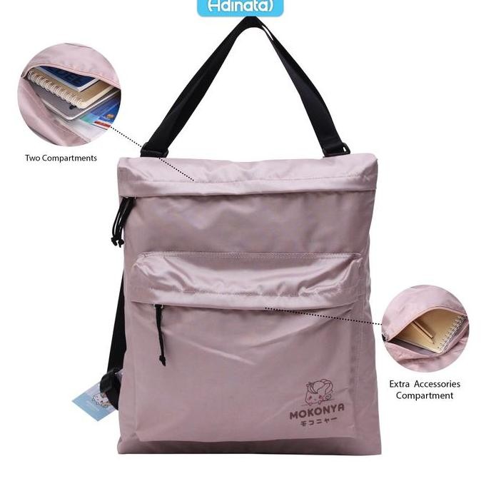 

Miliki Adinata Mokonya 3 Way Bag / Backpack / Tote Bag / Sling Bag 2350-0101