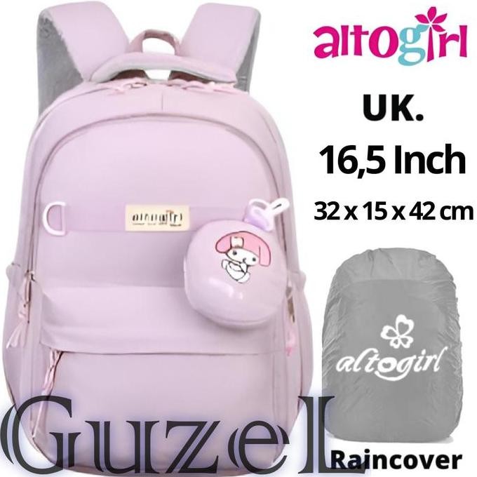 

Terjangkau Tas Ransel Backpack Anak Sekolah Perempuan Alto Girl Original My Melody Pouch Coin Gratis Pouch + Jas Hujan