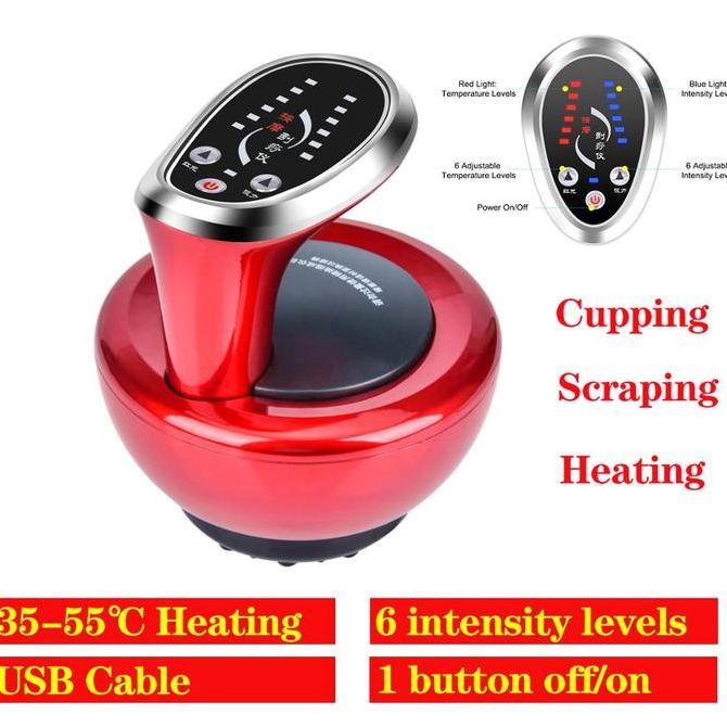 Alat Pijat Bekam Elektrik - Alat Kerok Elektrik - Pijat Badan Elektrik