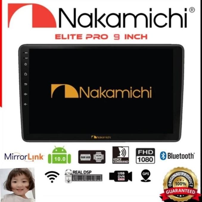 HARGA DISC - Hu Android Nakamichi Elite Pro 9 inch New Ram 6/128 GB Raffa audio