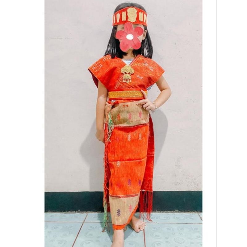 Pcs Pakaian Adat Batak Anak Perempuan, Pakaian Tradisional Batak, Pakaian Menari, Pakaian Kostum Bat