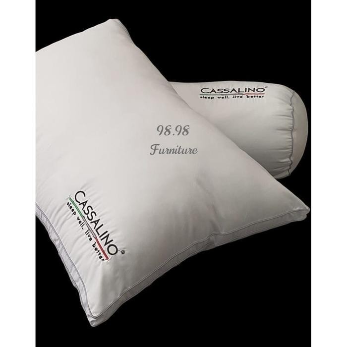 Cassalino Set Bantal Guling Tidur Premium - Bantal Hotel Premium Medan