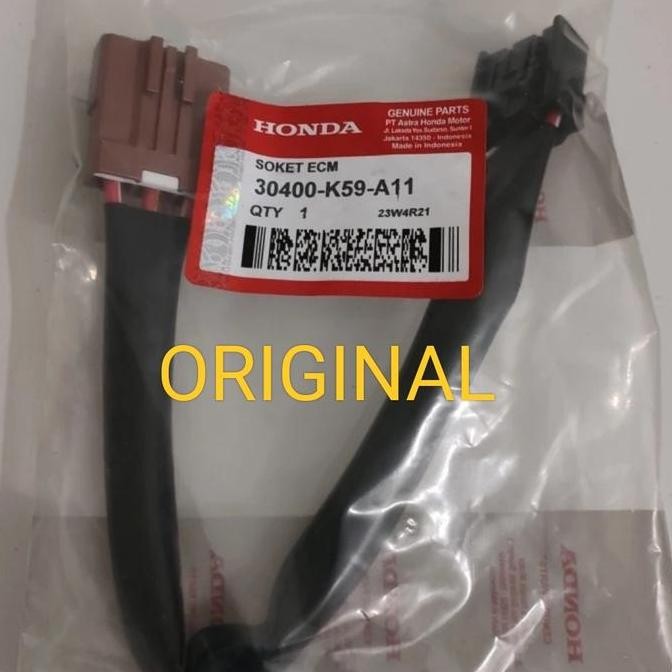 Kabel Socket Soket Ecu Ecm Acg Starter Adv 150 Pcx Ori Original Asli