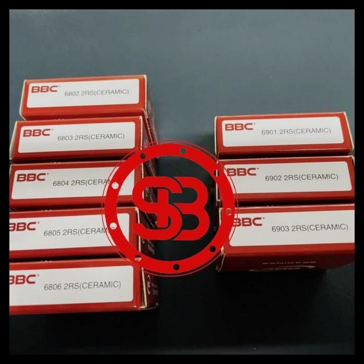 TERMURAH BEARING CERAMIC 6901 2RS BBC PREMIUM QUALITY ORIGINAL 