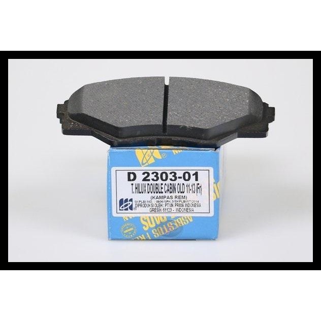 GRATIS ONGKIR MK KASHIYAMA KAMPAS REM DEPAN D2303-01 FORTUNER VNT 2011-2013, HILUX 