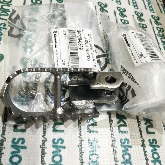 Footstep Besi Injekan Foot Step Depan Klx 230R Klx230R Sepasang Ori
