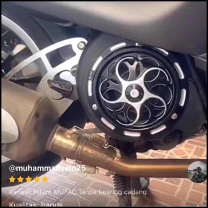 Spiner Kipas/Baling Spinner Variasi Motor Vespa Matic/Vespa Sprint