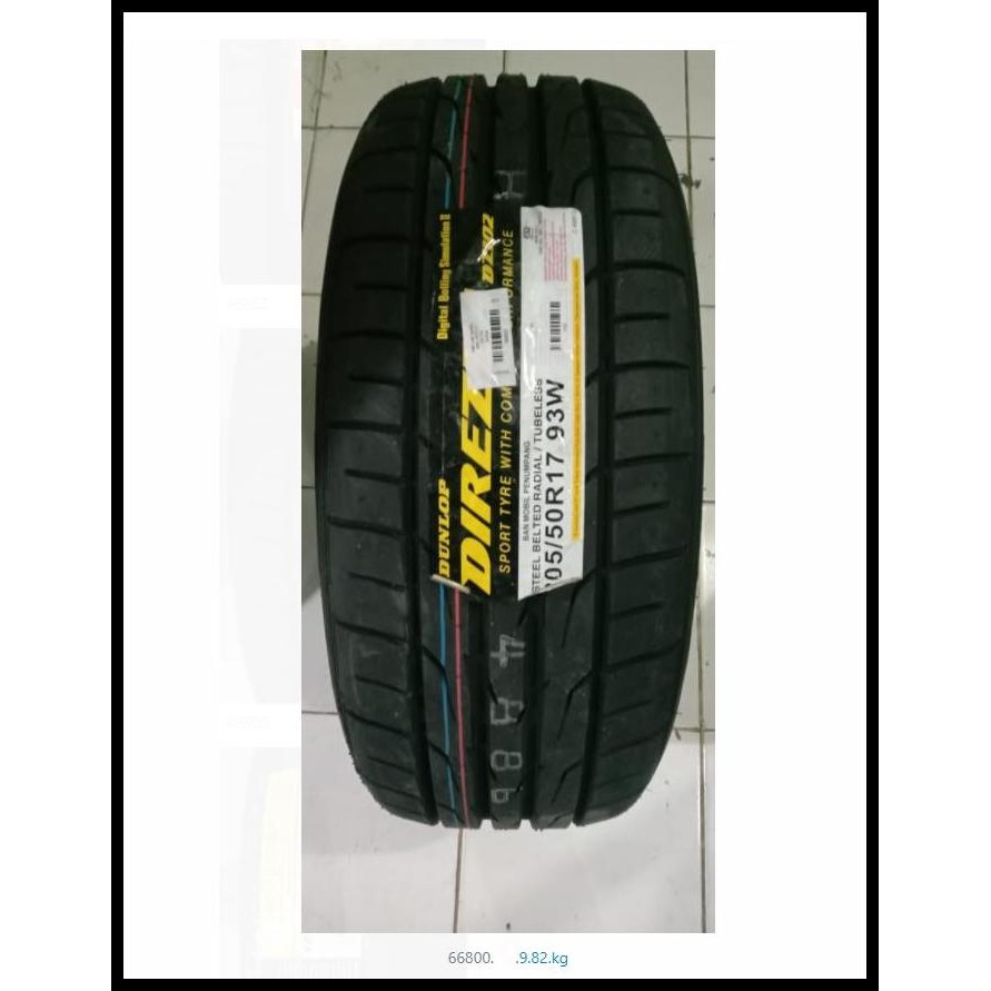TERBARU BAN MOBIL LUAR DUNLOP DIREZZA DZ102 205/50 R17 93W 66800 