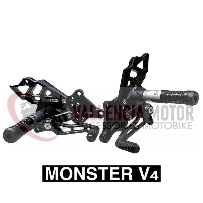 Underbone Nui Monster 4 Motor Satria Injeksi Fu150 New Fufi Original Footstep Motorcycle Satria150 N
